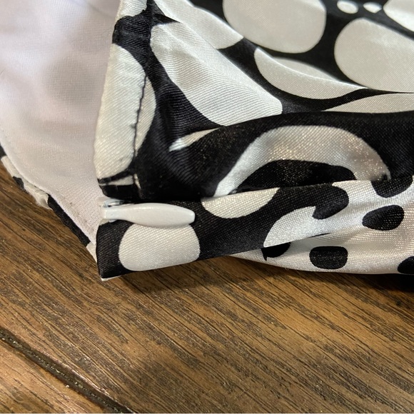 Vintage Y2K Iz Byer Polka Dot Geometric Tank Top - Black and White, XL - Picture 7 of 7